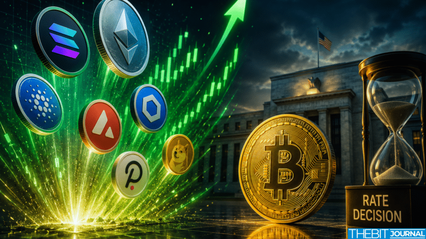 Altcoin Rally Gains Momentum as Bitcoin Stalls Ahead of Fed Decision 7 Altcoin Rally as Bitcoin Stalls Before Key Fed Decision