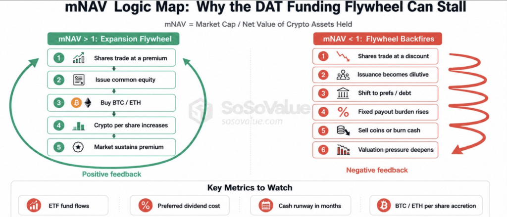 Crypto market update showing institutional flows and ETH-related data trends. Source:SoSoValue