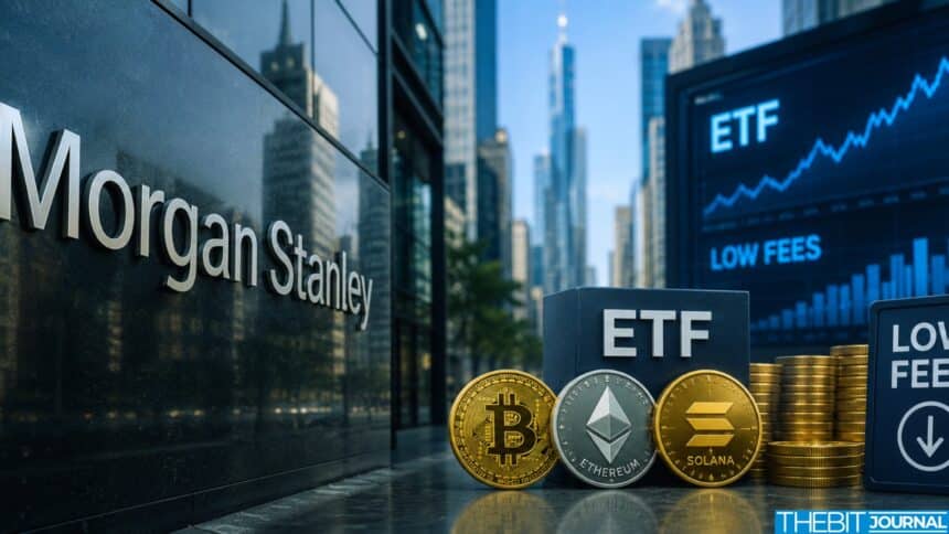 Morgan Stanley Crypto ETF Plans Target Ether and Solana With 0.14% Fees 7 Morgan Stanley Targets Crypto ETF Market With Low Fees