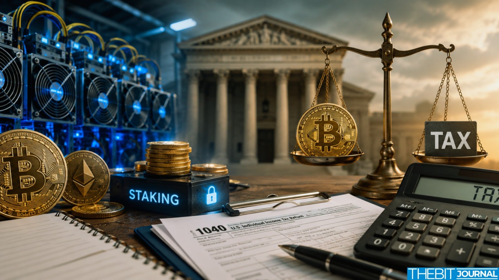 Mining and Staking Drive Crypto Taxation Debate