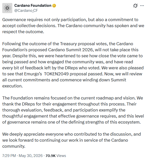Cardano Foundation Summit