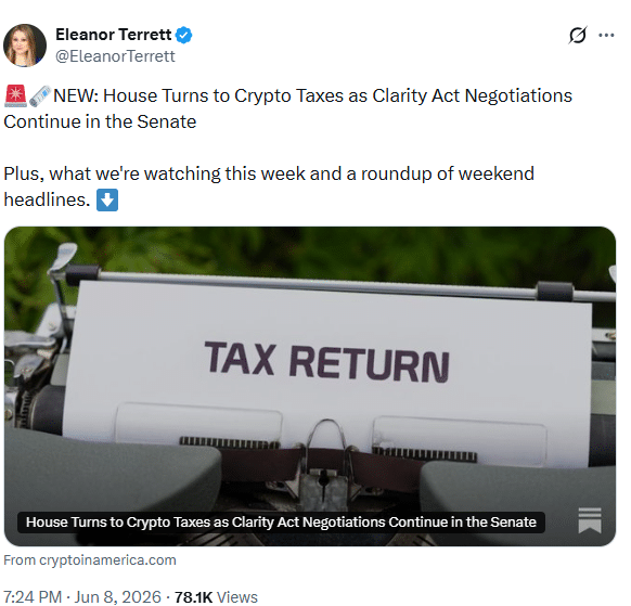 Crypto Tax Reform