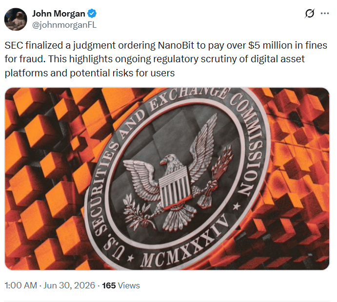 NanoBit Fraud Case