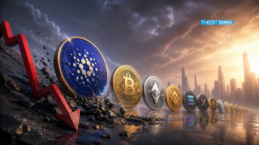 Cardano News: Why ADA Falls From Top 10 as Crypto Market Enters a New Era 7 Der Bitcoin-Kurs fällt heute um 3 %, während der Kryptomarkt die Signale der Fed verfolgt