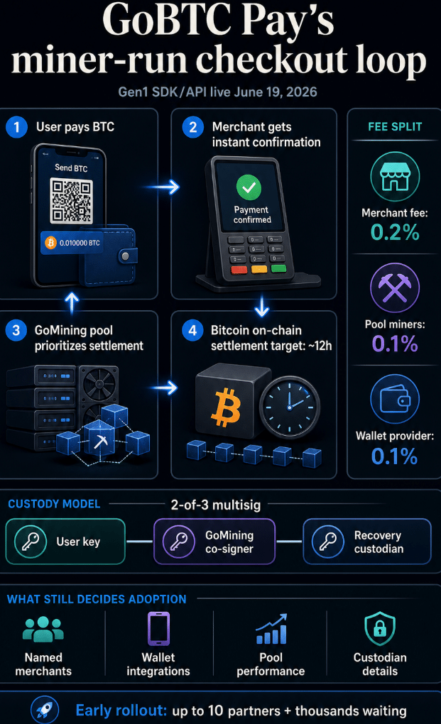 GoMining Launches GoBTC Pay: Instant Bitcoin Checkout Redefines Crypto Payments 2 GoMining Launches GoBTC Pay: Instant Bitcoin Checkout Redefines Crypto Payments