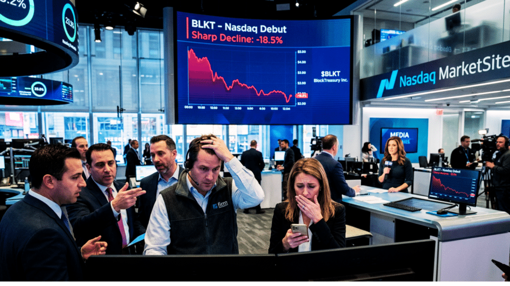AVAT Stock Falls 38% in Nasdaq Debut as Investors Weigh Avalanche Treasury Strategy 11 Nasdaq Debut