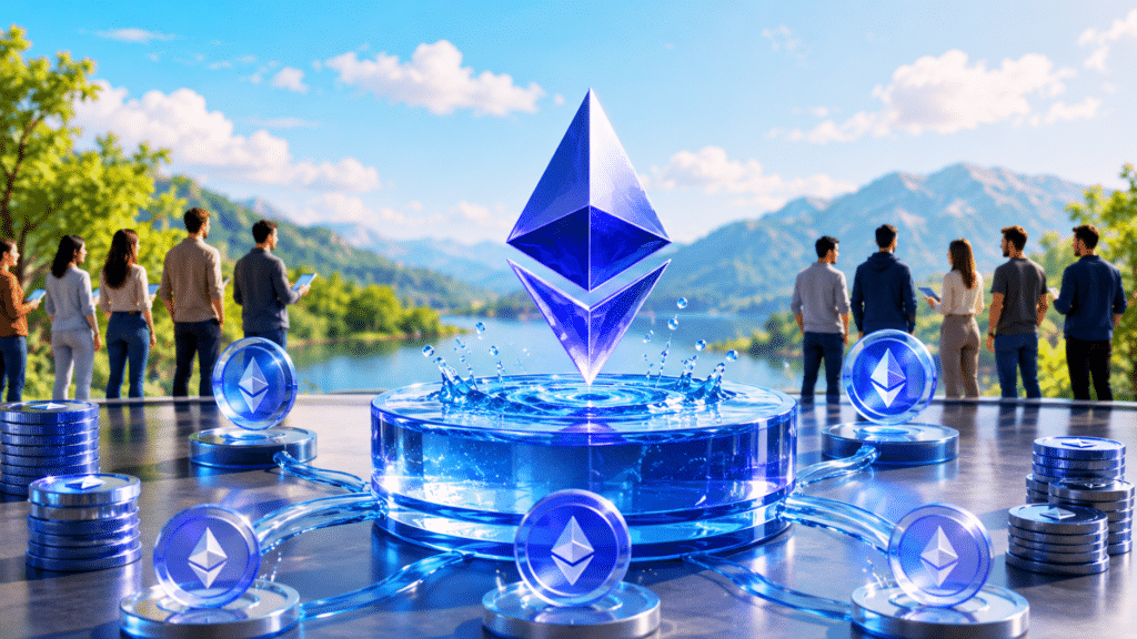 Ethereum Staking Ratio Reaches Record 32.7% as More ETH Holders Stake 9 Ethereum Staking ratio