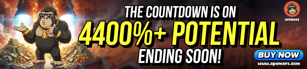 Top Meme Coin Presale Builds As APEMARS LAUNCH350 Heats Up While FLOKI & PAXG Dip And Clarity Act Nears Decision = The Bit Journal