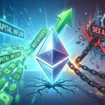 Ethereum Sees $83M Capital Inflow, but Falling DEX Activity Could Slow ETH’s Recovery