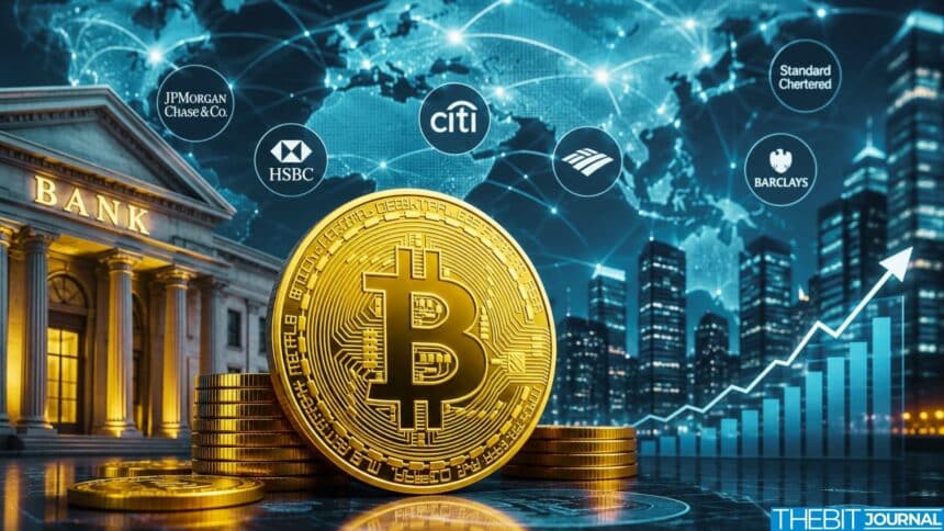 Bitcoin Adoption Grows as Global Banks Expand Services