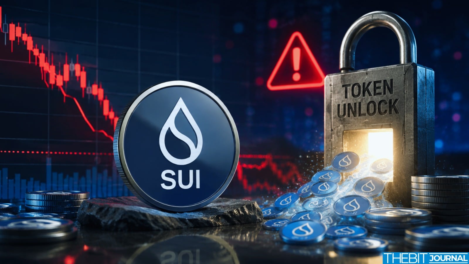 SUI Price Faces Token Unlock Pressure 