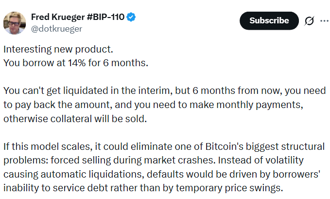 Bitcoin loan news