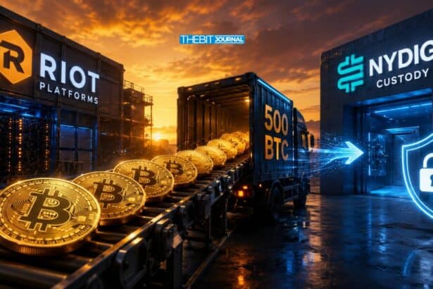 Why Riot Platforms Transfers 500 BTC to NYDIG as Treasury Strategy Draws Attention