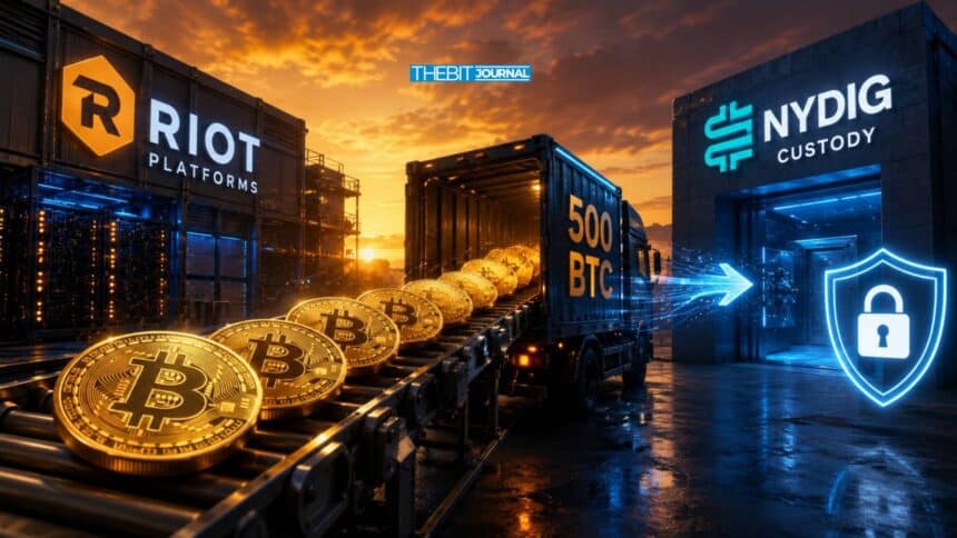 Why Riot Platforms Transfers 500 BTC to NYDIG as Treasury Strategy Draws Attention 7 Why Riot Platforms Transfers 500 BTC to NYDIG as Treasury Strategy Draws Attention
