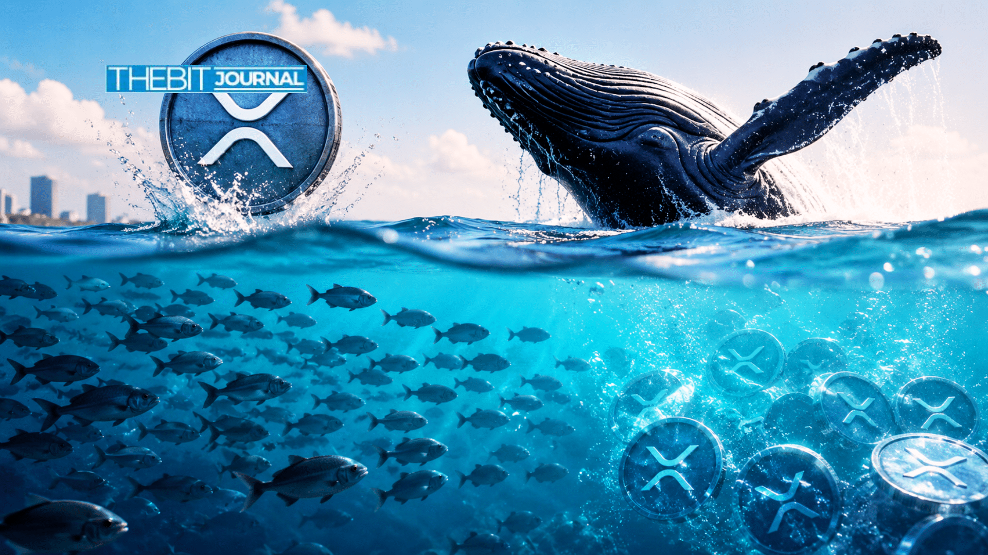 How XRP Whale Accumulation Rises 2.8% as Small Holders Capitulate