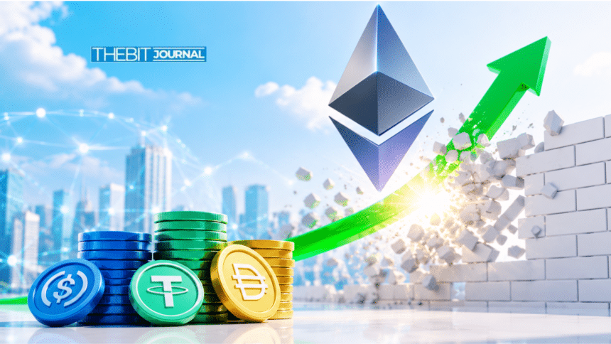 Ethereum Stablecoin Liquidity Tops $150B as ETH Faces Key Resistance 7 Ethereum News