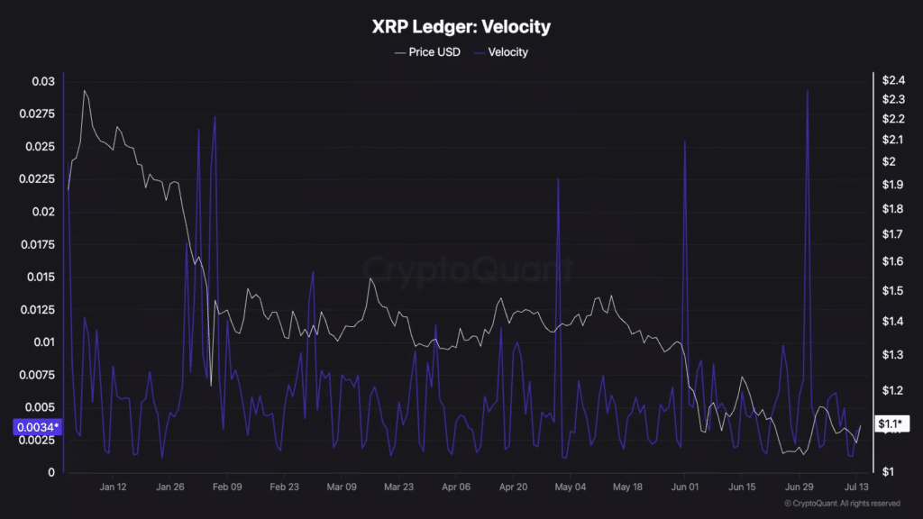 XRP whale activity chart shows rising withdrawals in 2026