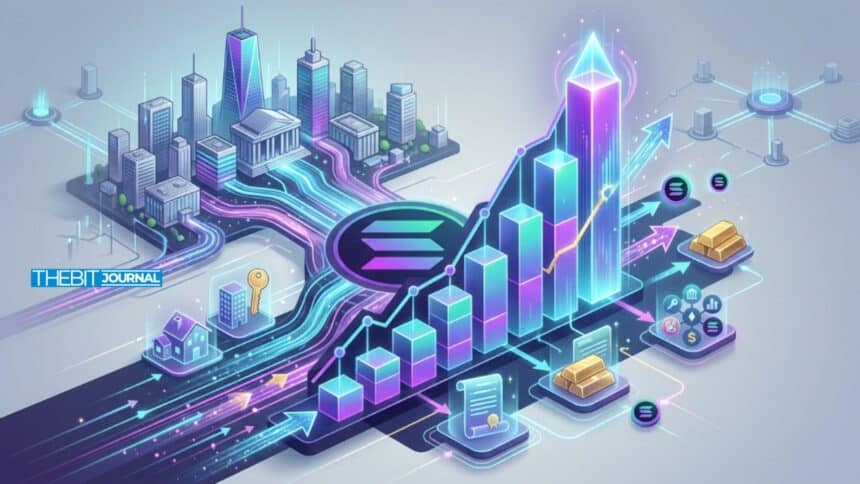 Solana Tokenized Assets Reach Record $5.77 Billion as Institutional Demand Accelerates