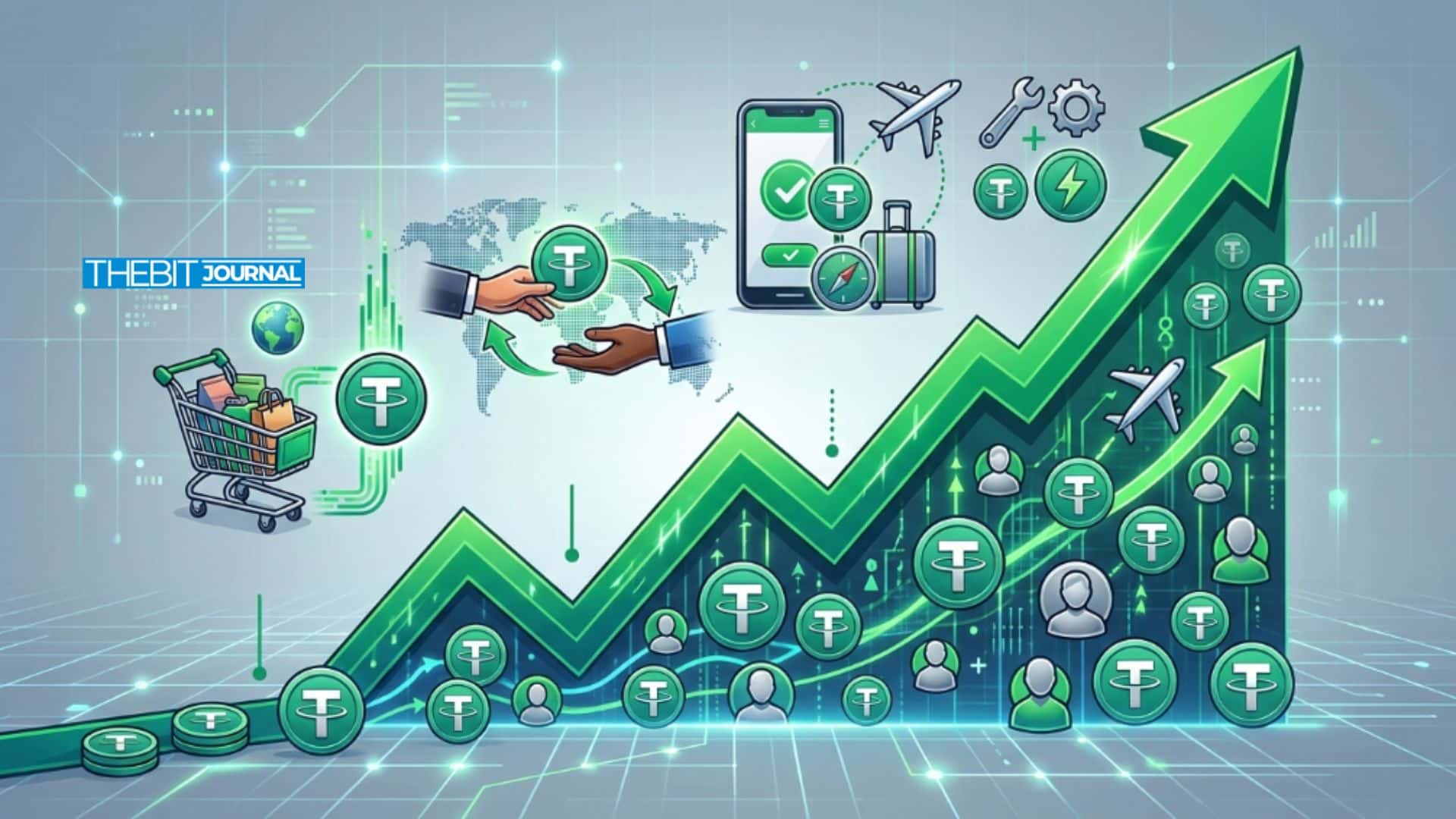 USDT Usage Surges 35%