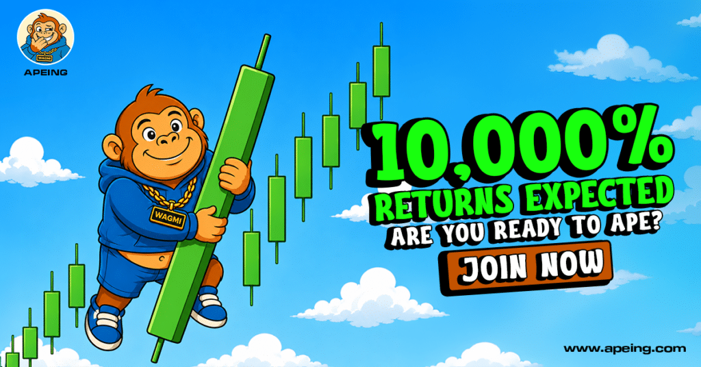 Too Late for DOGE and PENGU? Apeing Enters Centre Stage as Traders Hunt the Next 1000x Meme Coin = The Bit Journal