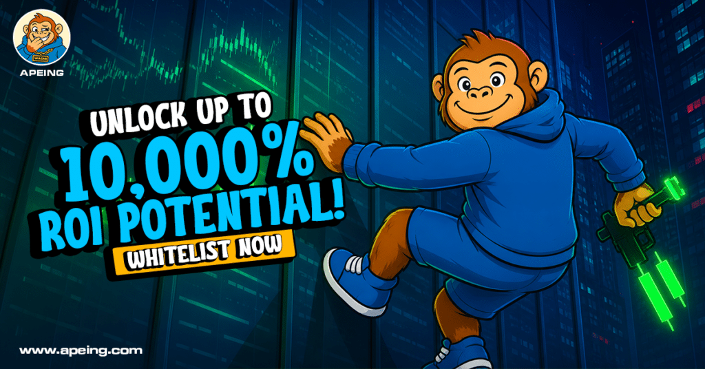 XRP and Algorand Show Why Early Timing Matters as Apeing’s Whitelist Nears Its End Ahead of Its Upcoming Best Crypto Presale 9 XRP and Algorand Show Why Early Timing Matters as Apeing’s Whitelist Nears Its End Ahead of Its Upcoming Best Crypto Presale = The Bit Journal