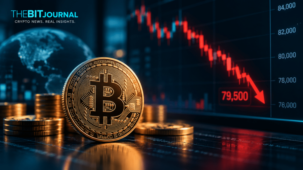 Aktuelle Krypto-Nachrichten: Bitcoin fällt unter 80.000 Dollar trotz Rekordzuflüssen in ETFs = The Bit Journal
