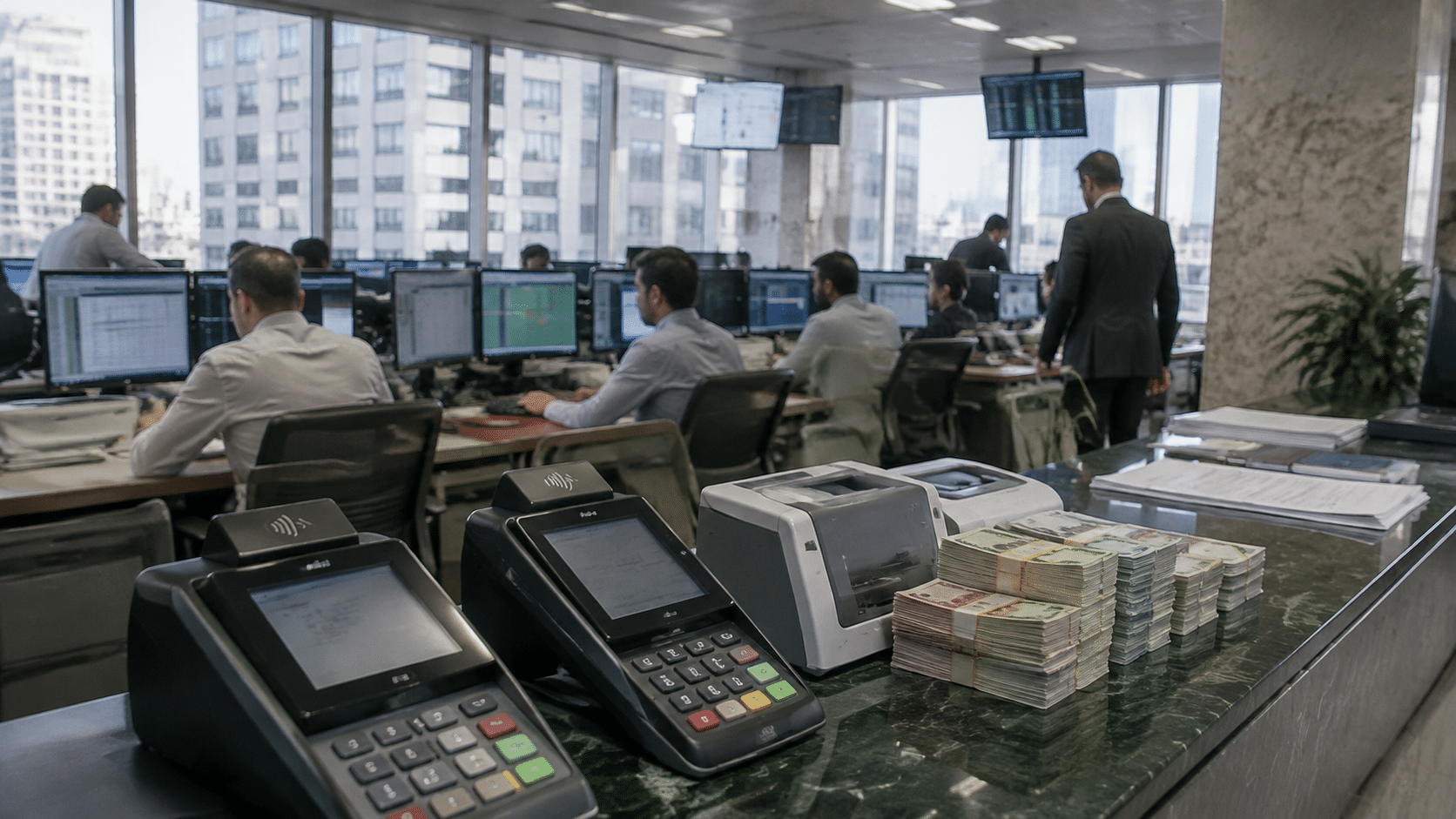 OpenReserve receives conditional OCC approval for proposed national bank 8 Conceptual bank treasury office