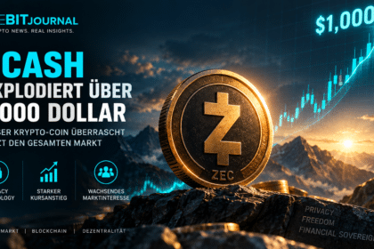Zcash ZEC steigt über 1.000 US-Dollar und sorgt für starke Bewegung am Kryptomarkt