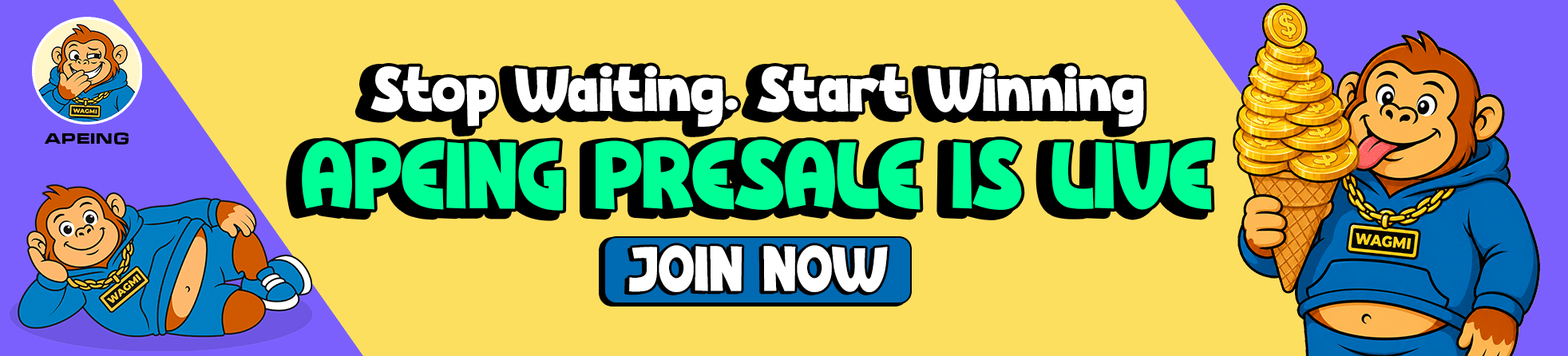 Wish You Found Solana Below $1? Apeing’s $0.00055 Presale Is Building the Next Big Crypto Story With $106K+ Raised 10 image3.png