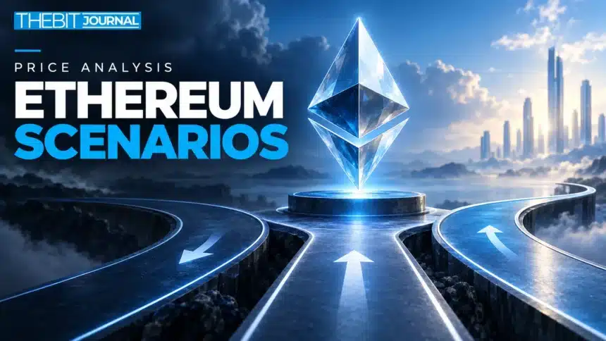 Ethereum Price Outlook: A $2,690 Reference Point and the Difference Between Yield and Return 7 TBJ conceptual illustration: Ethereum crystal with three diverging pathways, no numerical chart