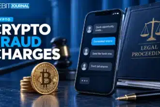 TBJ conceptual illustration: phone with anonymous message bubbles beside coin and legal folder