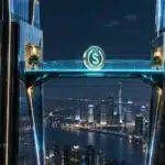 Stablecoin-Verbindung zwischen zwei Finanzinstituten