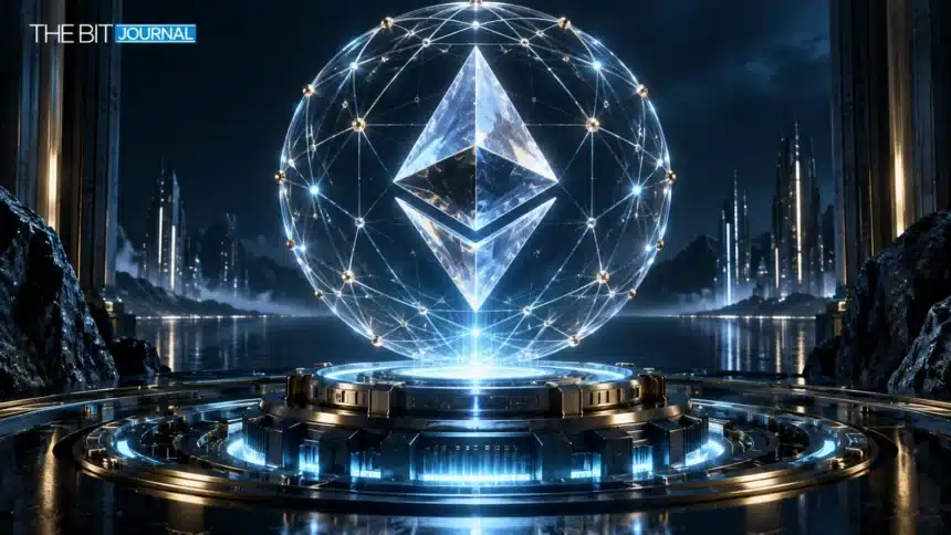 Ethereum's quantum roadmap puts account migration on the engineering agenda 7 Ethereum crystal inside a cryptographic security sphere