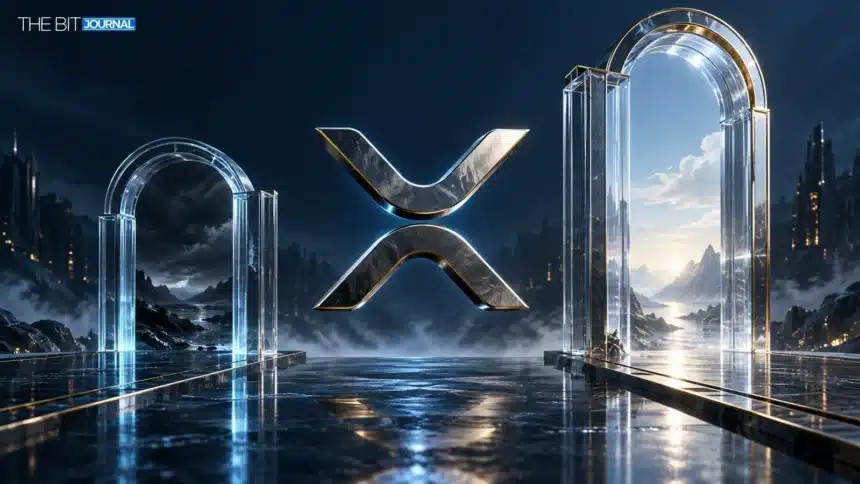XRP price outlook: the $1.50 area becomes a recovery test after a retreat from recent highs 7 XRP symbol between two architectural gateways