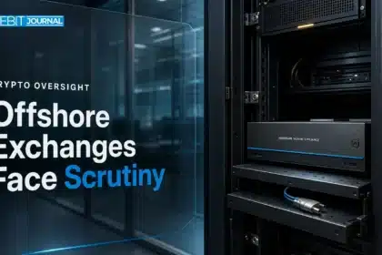 Illustrative server cabinet representing exchange security and Binance hack scrutiny