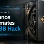 Open steel vault door symbolising the Binance hack estimated at $6.3 billion