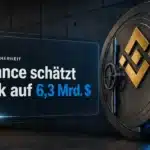 Offene Stahltresortür als Symbol für den Binance Hack mit geschätzt 6,3 Mrd. Dollar Schaden