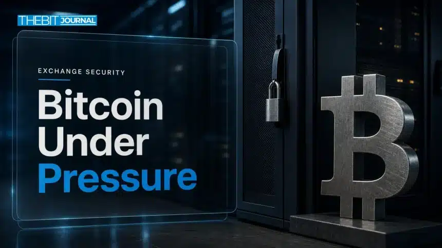 Binance hack: Why Bitcoin's Reaction Differs From 2018 7 Binance hack coverage illustrated by a metal Bitcoin sculpture beside a locked server cabinet