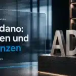 ADA-Metallskulptur auf einem dunklen Steinsockel vor Bücherregalen und Milchglas