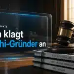 Richterhammer auf Gerichtsakten als Symbol für die Kalshi Anklage durch die Staatsanwaltschaft in Utah