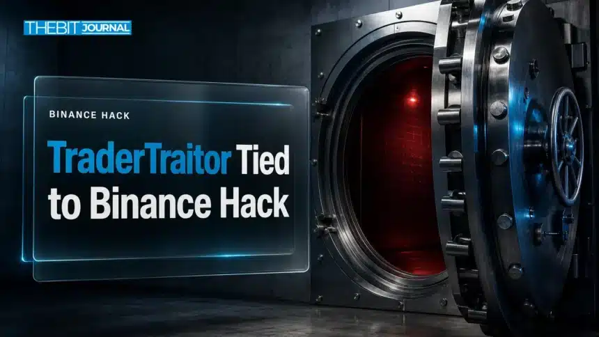 North Korea Binance Hack: TRM, Chainalysis Name TraderTraitor 7 Open empty steel vault symbolising the North Korea Binance hack attributed to TraderTraitor