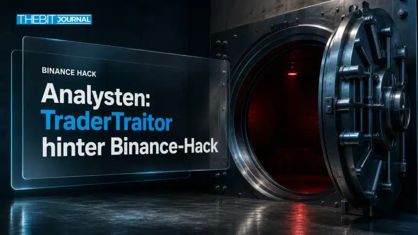 Nordkorea Binance Hack: TRM und Chainalysis nennen TraderTraitor 7 Offener, leerer Stahltresor als Symbol für den Nordkorea Binance Hack, den Analysefirmen TraderTraitor zuschreiben