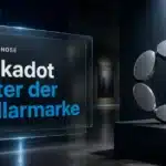 Polkadot-Skulptur aus gebürstetem Metall in einer dunklen Galerie zur Polkadot Prognose 2026