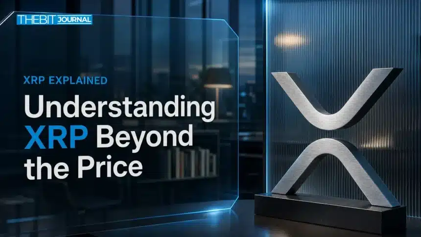 What Is XRP? Understanding the Asset, Ledger and Risks 7 A metal XRP symbol in a research office illustrates an XRP explainer.